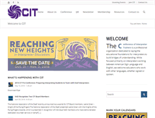 Tablet Screenshot of cit-asl.org